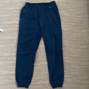 lululemon mens license to train jogger navy size M